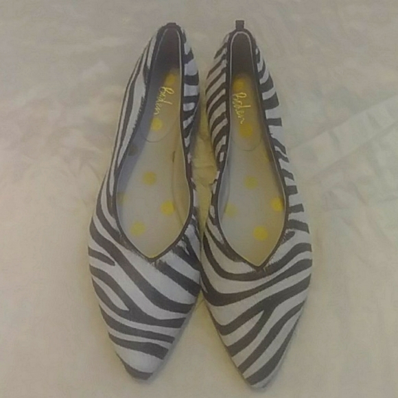Boden Shoes Boden Julia Zebra Flats Poshmark